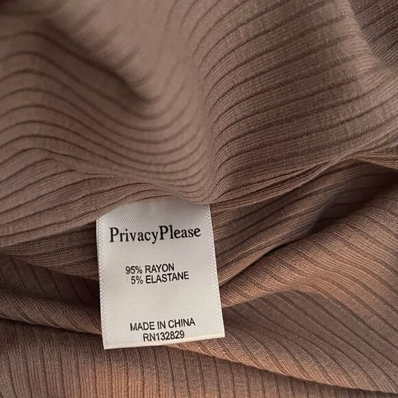 Privacy Please Silas Mini Dress in Warm Ta… - Picture 8 of 10